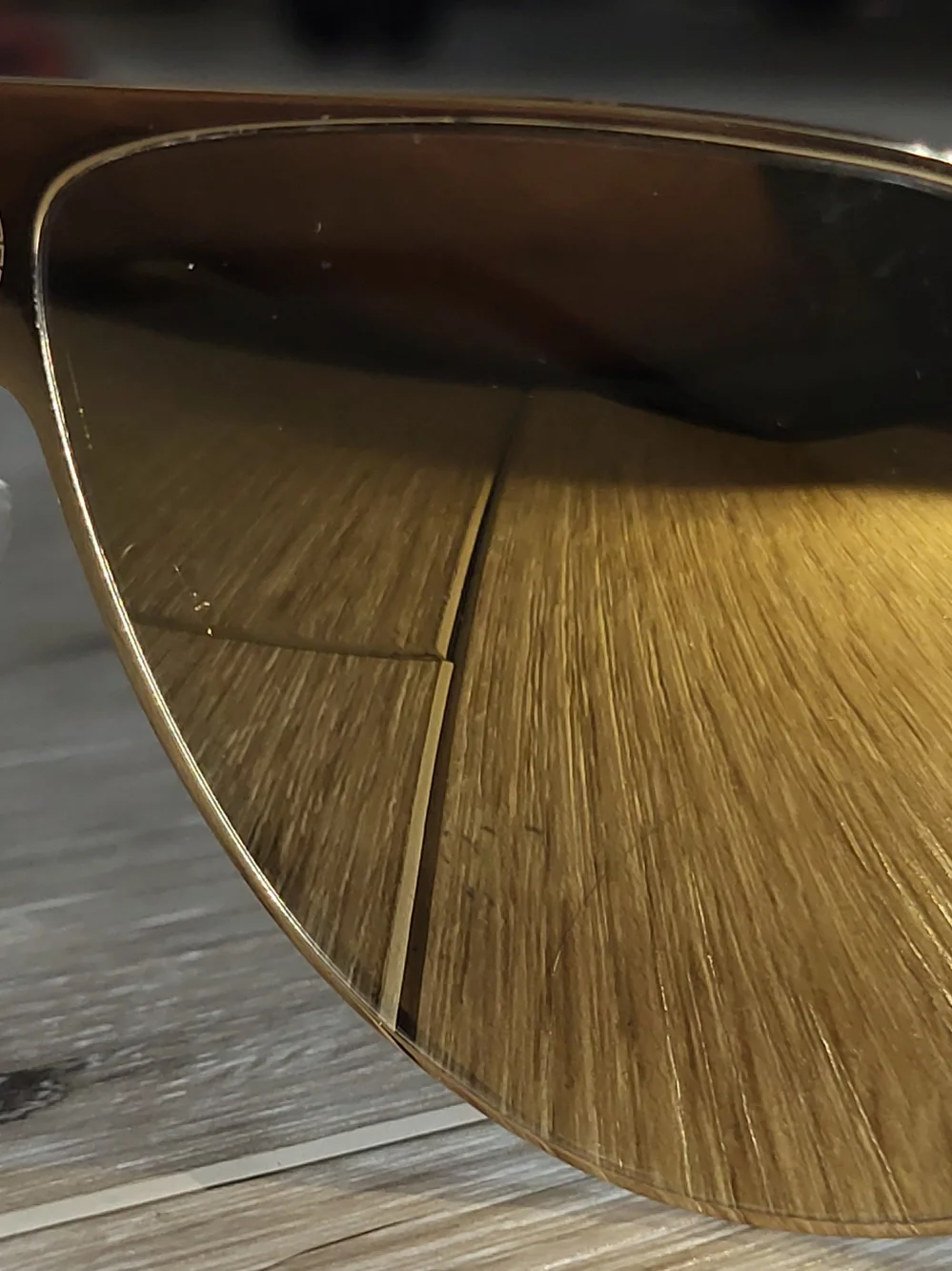 ✨️ Versace Men’s Custom Gold Aviator Sunglasses